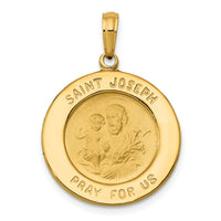 14k Saint Joseph Medal Pendant-M1506