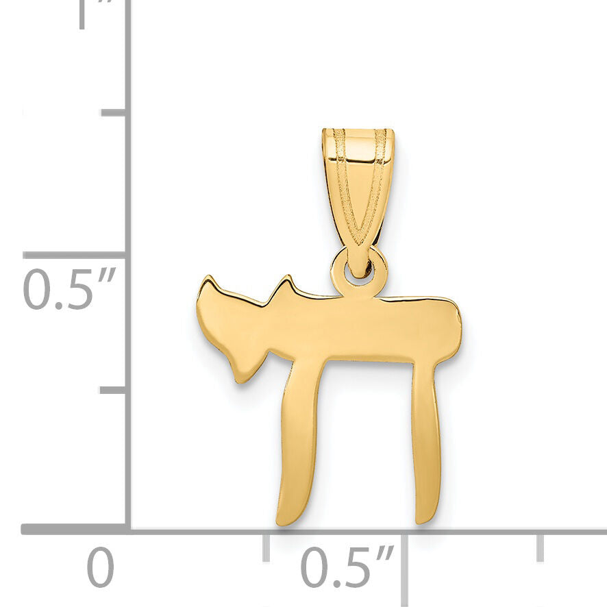 14k Chai Pendant-M1597
