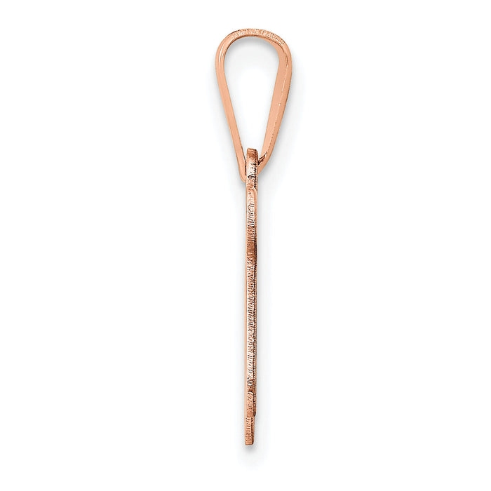 14k Rose Gold Chai Pendant-M1597R