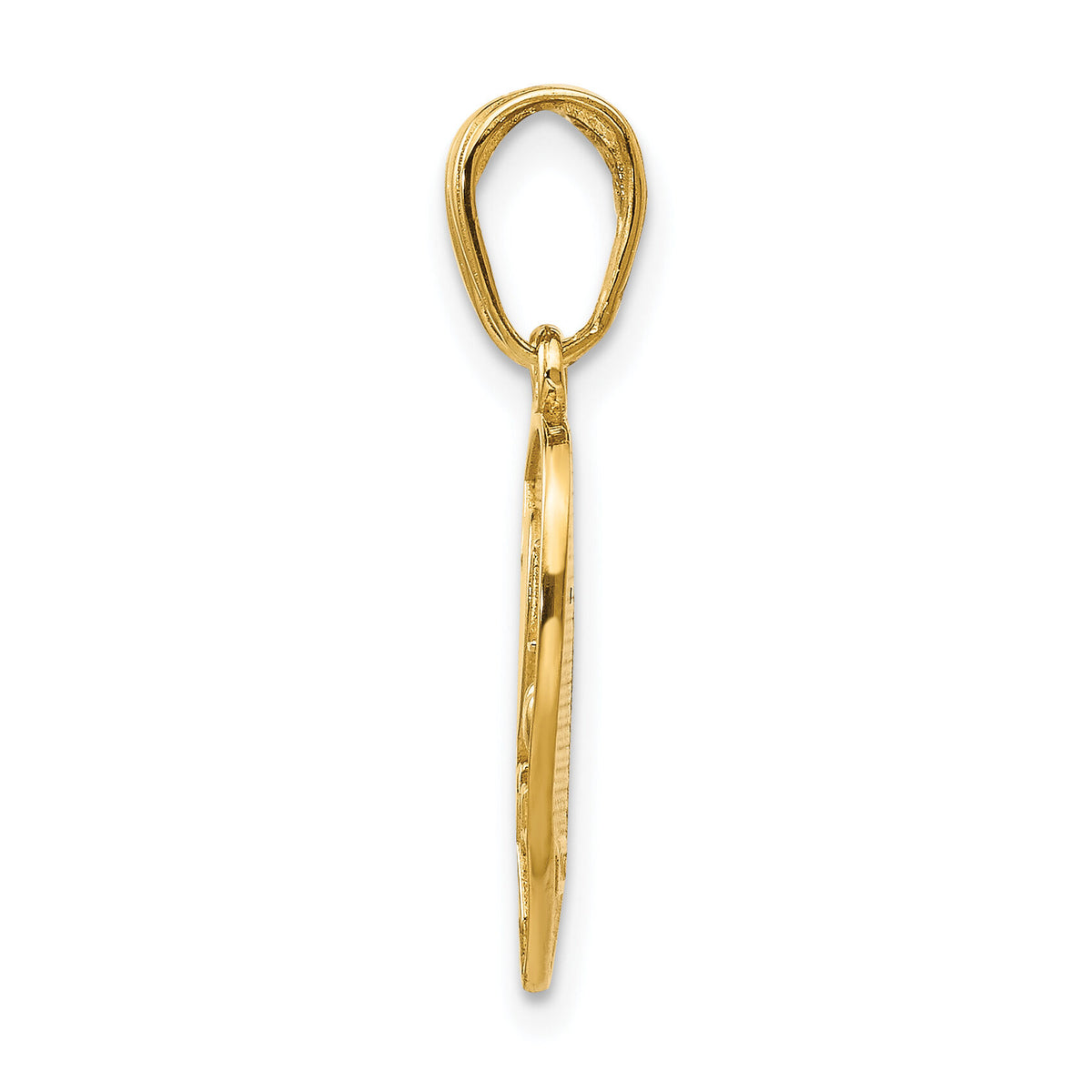 14k I LOVE YOU Break Apart Heart Charm-M197