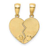 14k BIG SISTER-LITTLE SISTER Break-apart Charm-M309