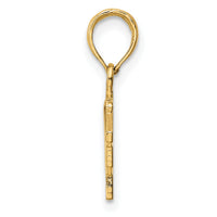 14k GRADUATION Cap Charm-M451