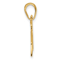 14k Polished Bicycle Charm-M530