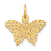 14k Butterfly Charm-M658