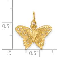 14k Butterfly Charm-M658