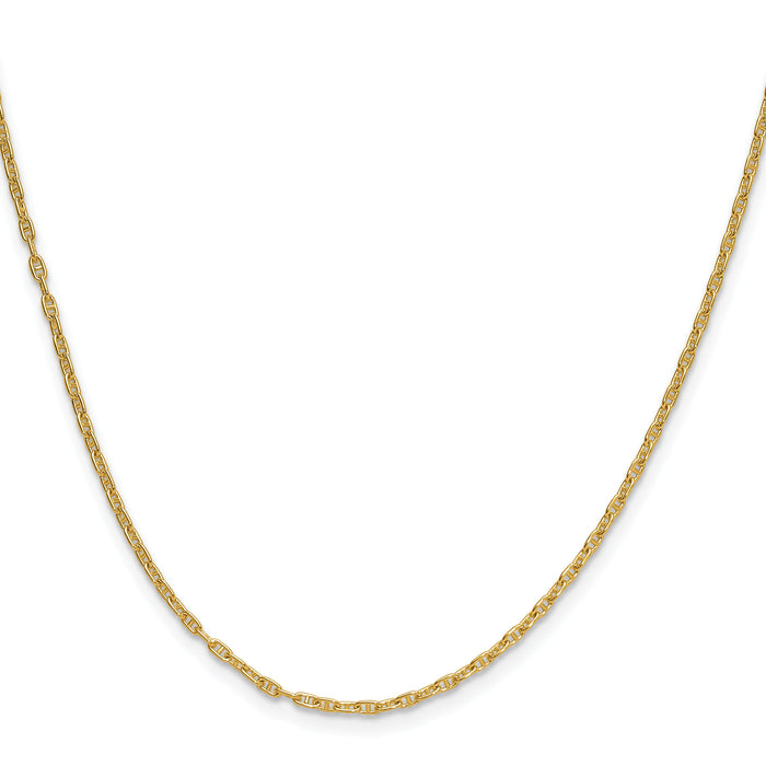 14k 1.8mm Mariners Link Chain-MA050-18