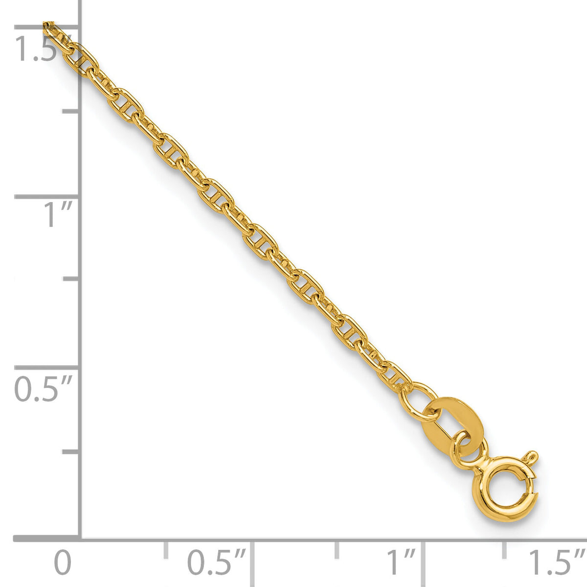 14k 1.8mm Mariners Link Chain-MA050-8