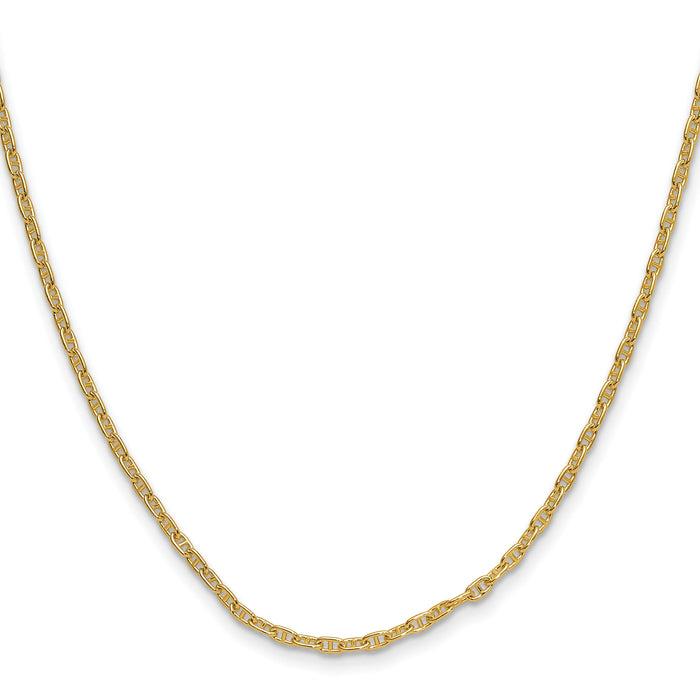 14k 2.35mm Mariners Link Chain-MA065-16