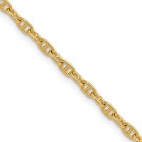 14k 2.35mm Mariners Link Chain-MA065-16