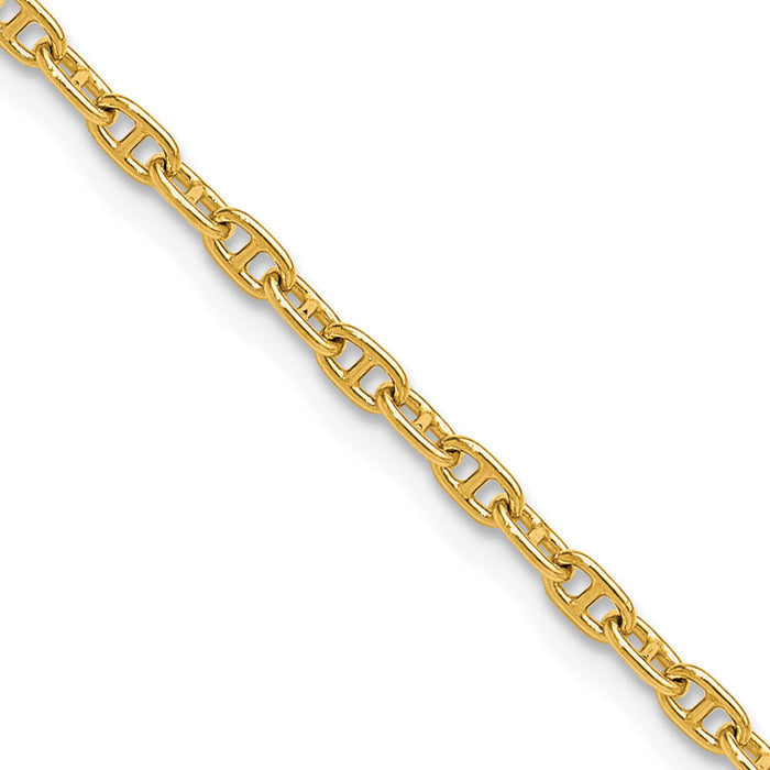 14k 2.35mm Mariners Link Chain-MA065-16