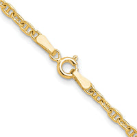 14k 3.0mm Mariners Link Chain-MA080-24