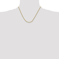 14k 3.0mm Mariners Link Chain-MA080-18