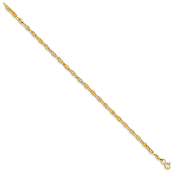 14k 3.0mm Mariners Link Chain-MA080-7