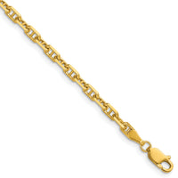 14k 3.5mm D/C Mariner Anchor Chain-MAD100-7
