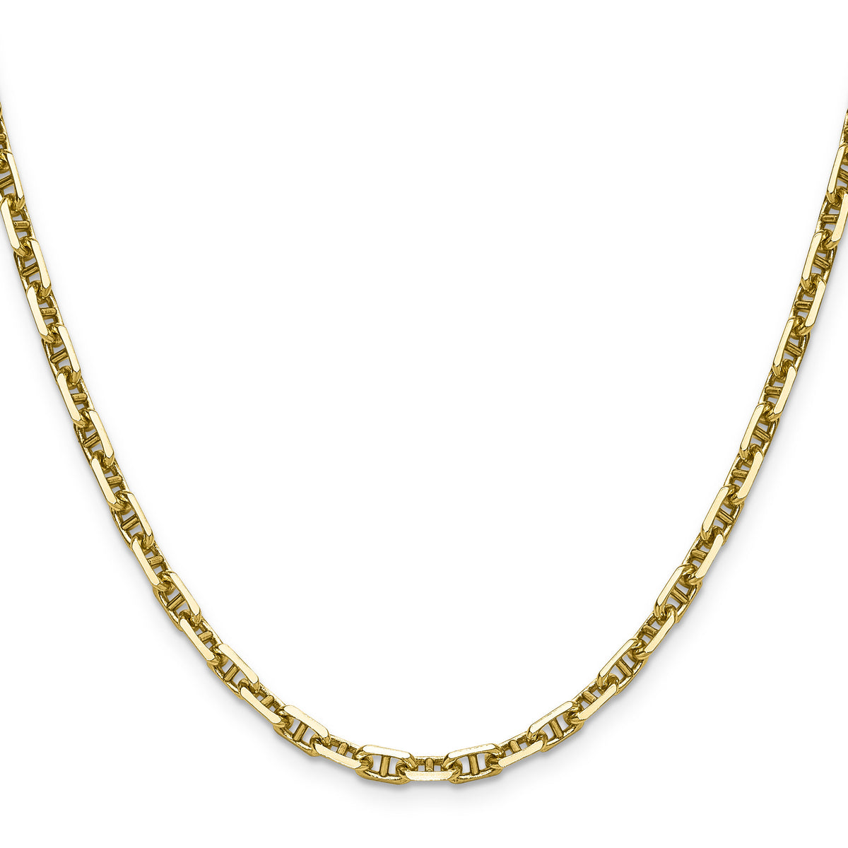 14k 4.1mm D/C Mariner Anchor Chain-MAD120-24
