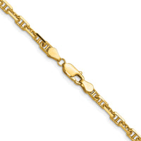 14k 4.1mm D/C Mariner Anchor Chain-MAD120-24