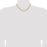 14k 4.1mm D/C Mariner Anchor Chain-MAD120-16