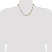 14k 4.1mm D/C Mariner Anchor Chain-MAD120-18