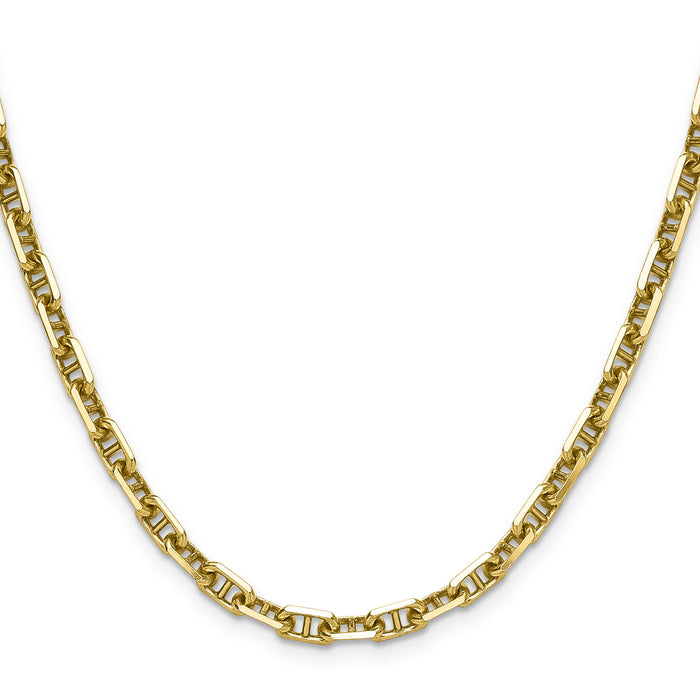 14k 5.0mm D/C Mariner Anchor Chain-MAD140-24