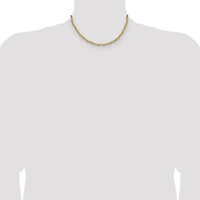 14k 5.0mm D/C Mariner Anchor Chain-MAD140-16