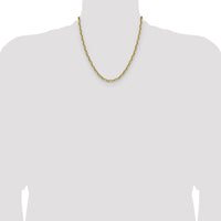 14k 5.0mm D/C Mariner Anchor Chain-MAD140-20