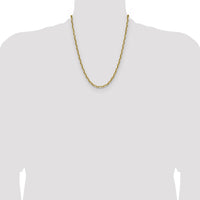 14k 5.0mm D/C Mariner Anchor Chain-MAD140-22
