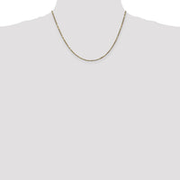 14k 1.8mm D/C Milano Rope Chain-MIL030-18