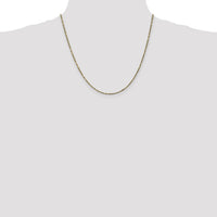 14k 1.8mm D/C Milano Rope Chain-MIL030-20
