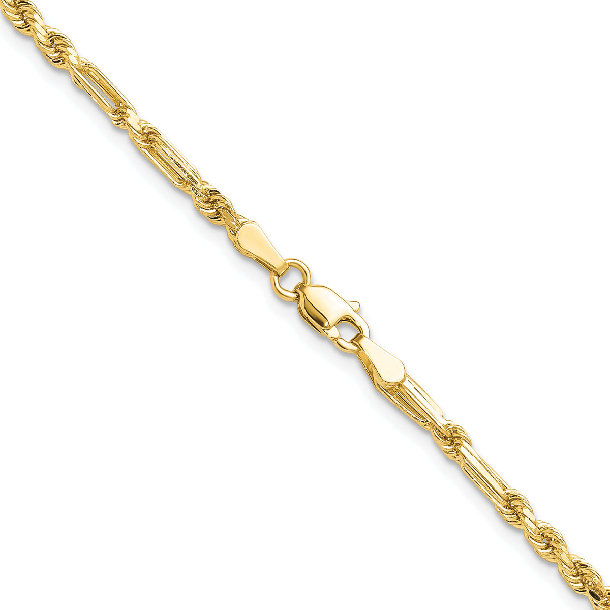 14k 2.75mm D/C Milano Rope Chain-MIL050-20