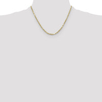 14k 2.75mm D/C Milano Rope Chain-MIL050-18
