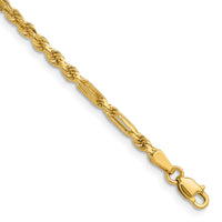 14k 2.75mm D/C Milano Rope Chain-MIL050-7