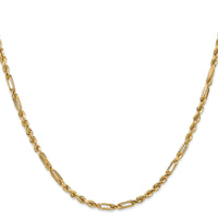 14k 3.0mm D/C Milano Rope Chain-MIL060-20