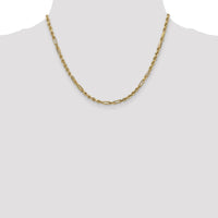 14k 3.0mm D/C Milano Rope Chain-MIL060-18