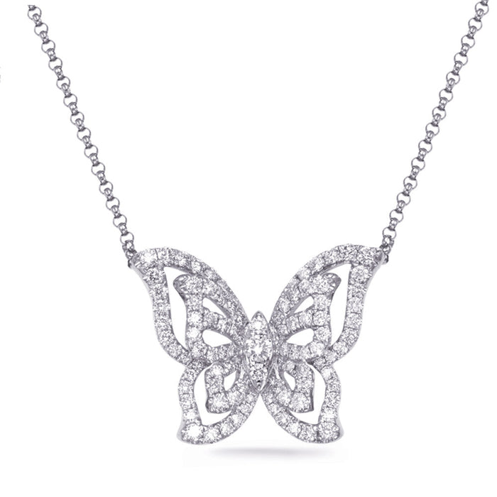White Gold Diamond Necklace