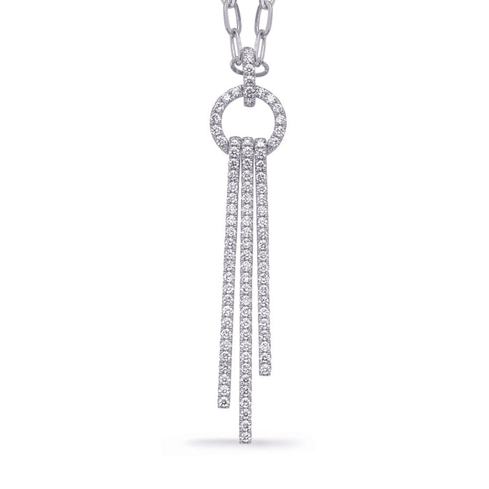 White Gold Diamond Necklace