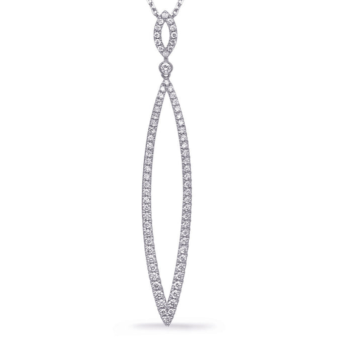 White Gold Diamond Necklace