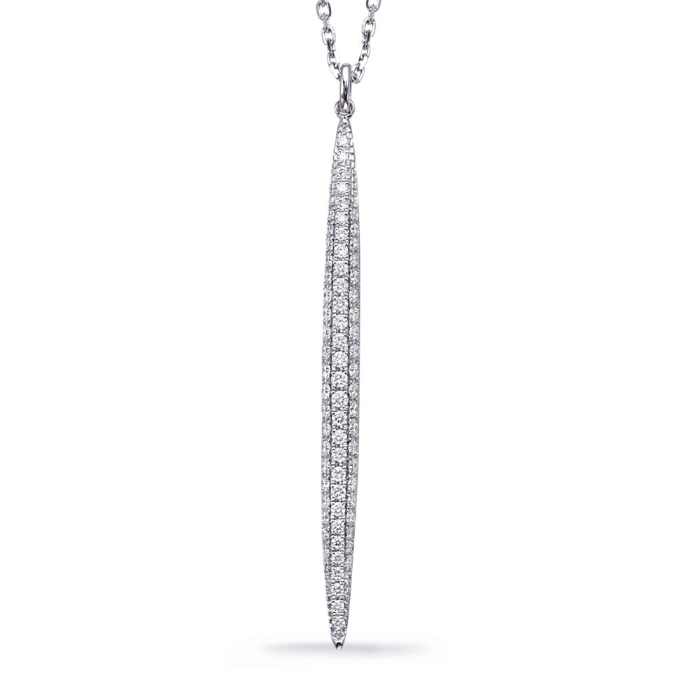 White Gold Diamond Necklace