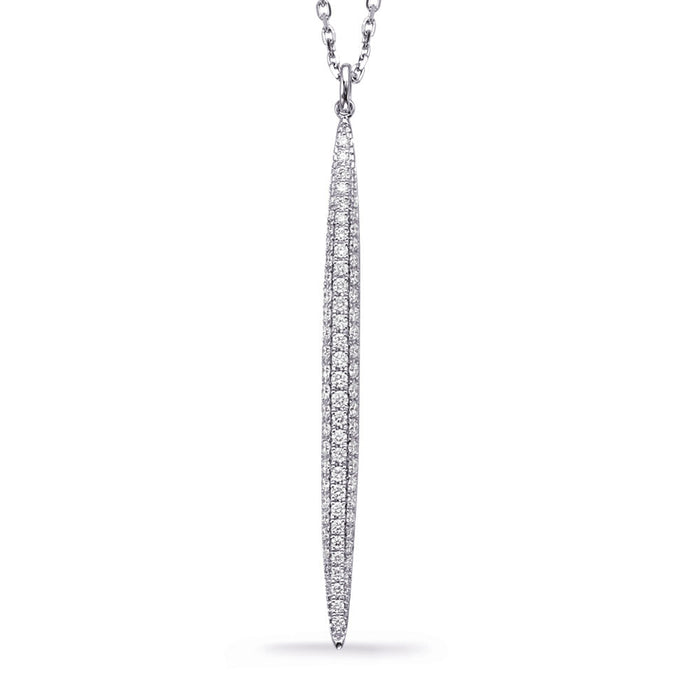 White Gold Diamond Necklace