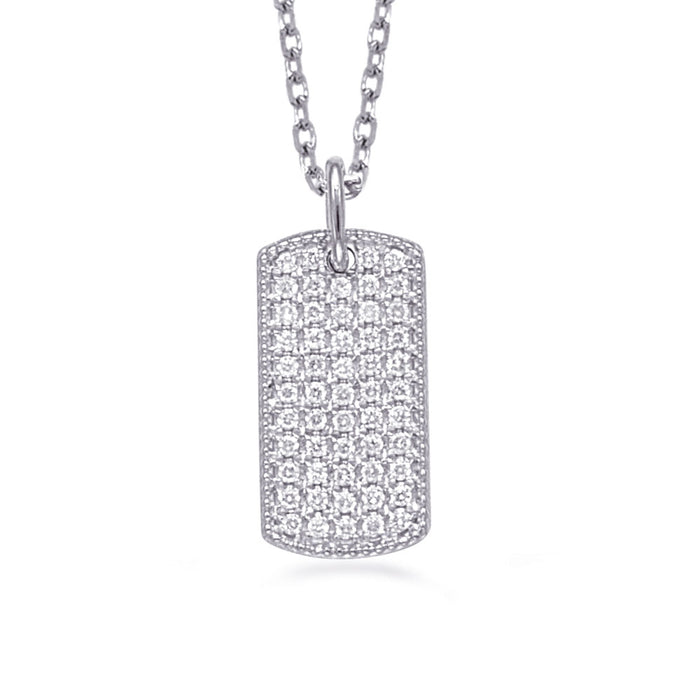 White Gold Diamond Necklace