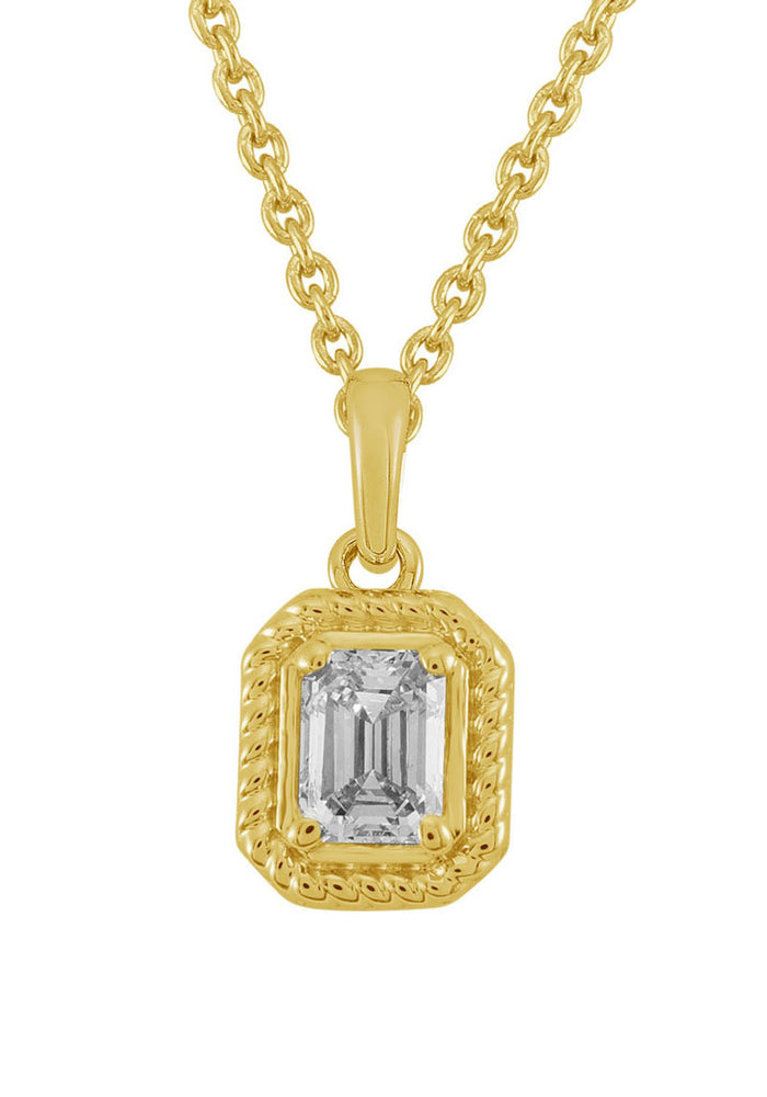 Yellow Gold Diamond Necklace
