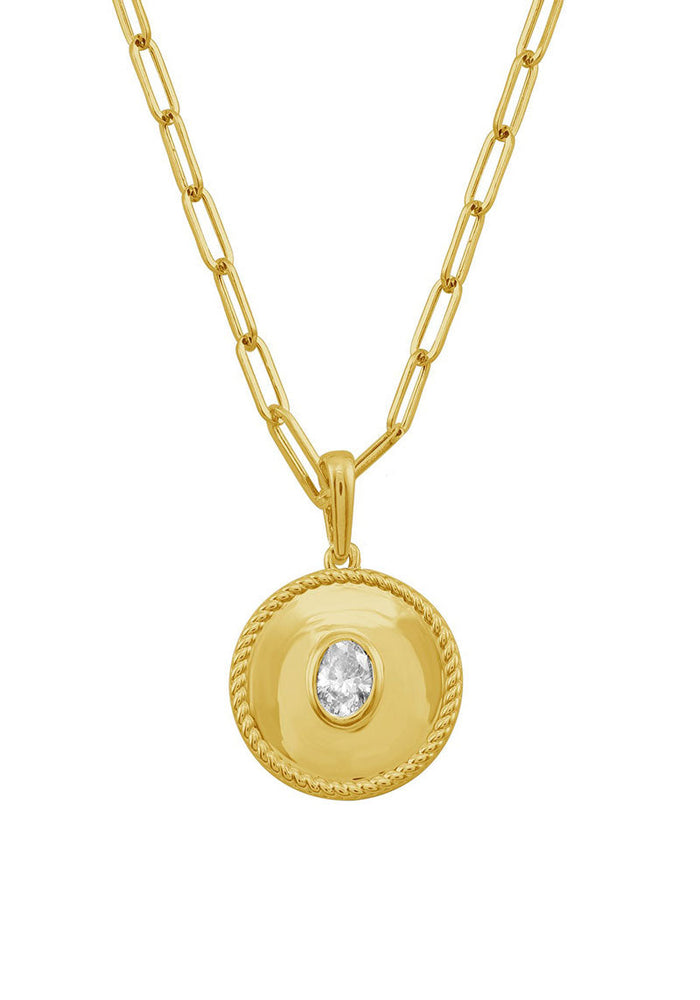 Yellow Gold Diamond Necklace