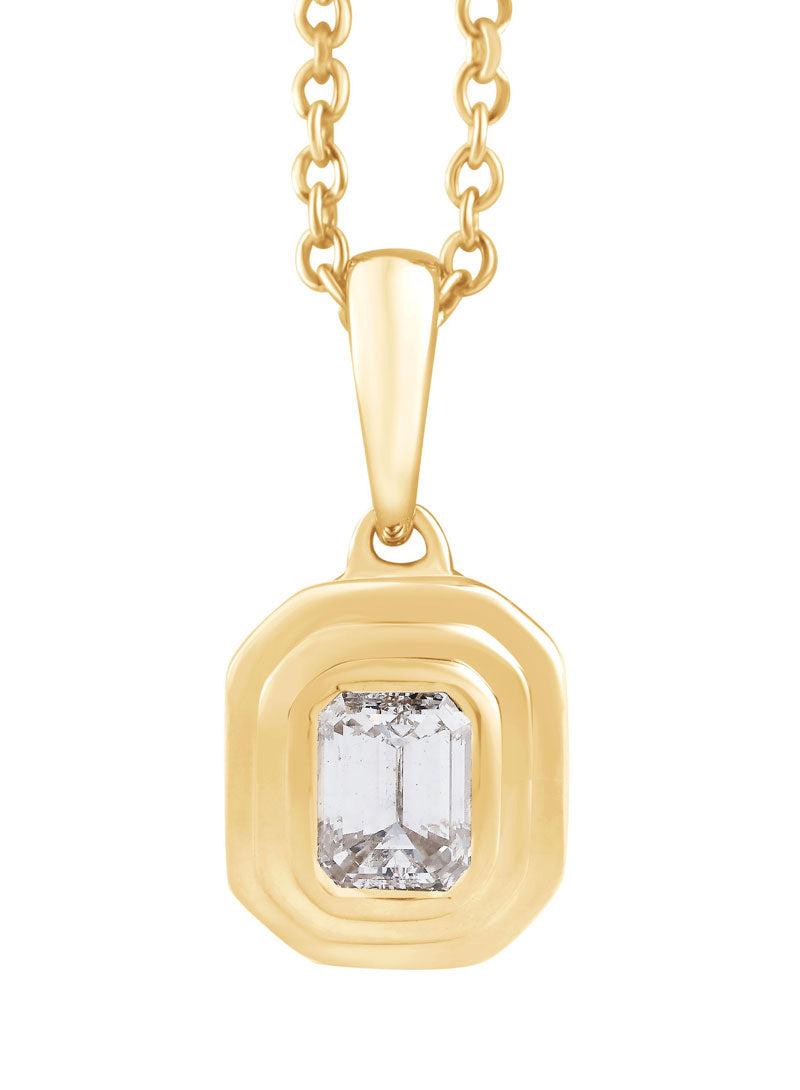 Yellow Gold Diamond Necklace