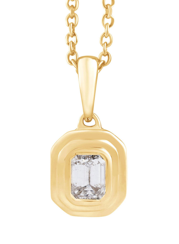 Yellow Gold Diamond Necklace