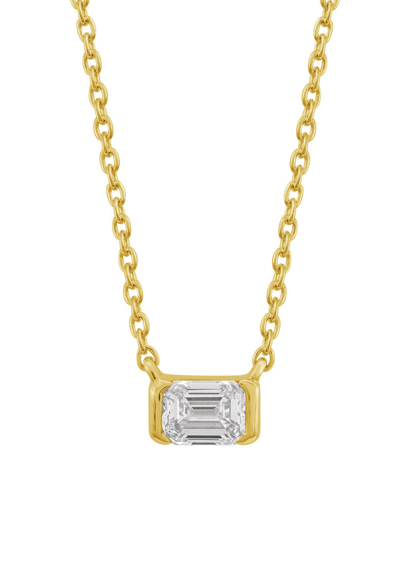 Yellow Gold Diamond Necklace
