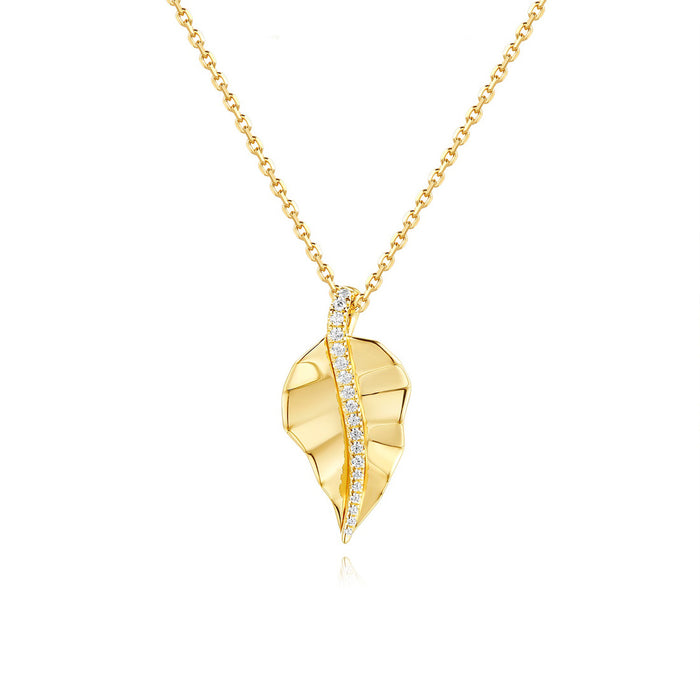 Yellow Gold Diamond Necklace