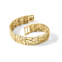 14k 15mm Nugget Bracelet-NB15-8