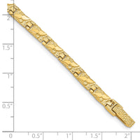 14k 5.5mm Nugget Bracelet-NB6-7