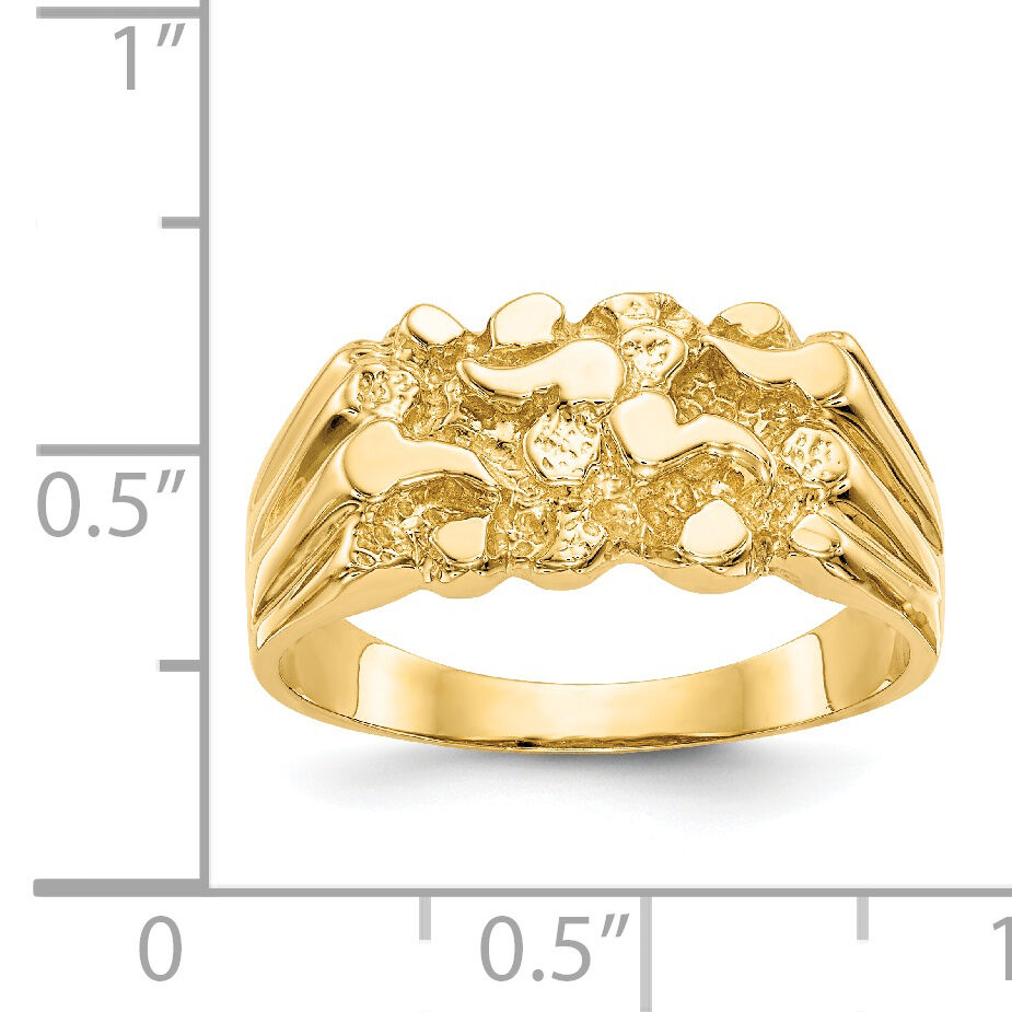 14k Nugget Ring-NR21