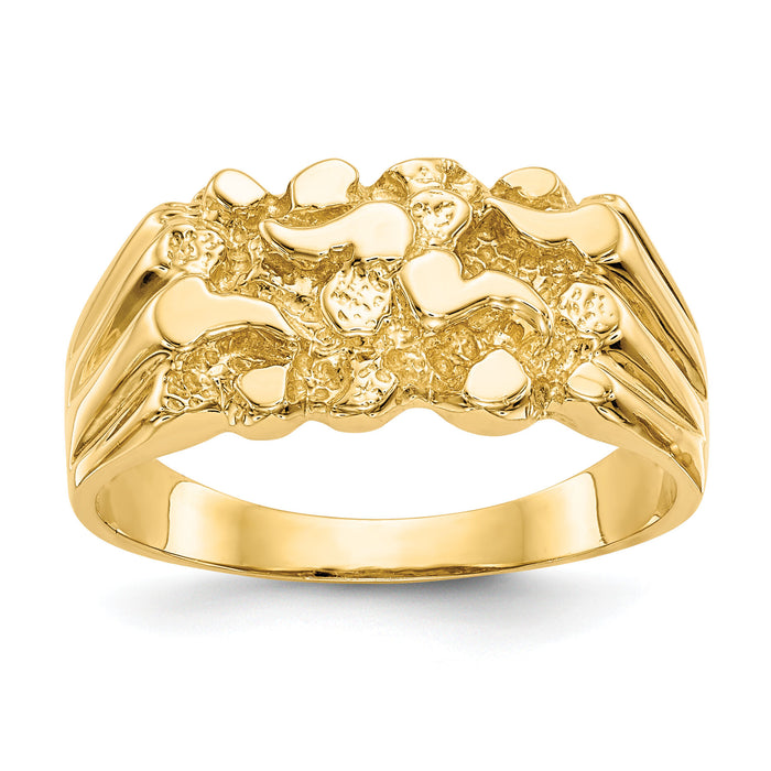 14k Nugget Ring-NR21