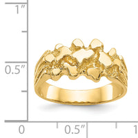 14k Nugget Ring-NR6